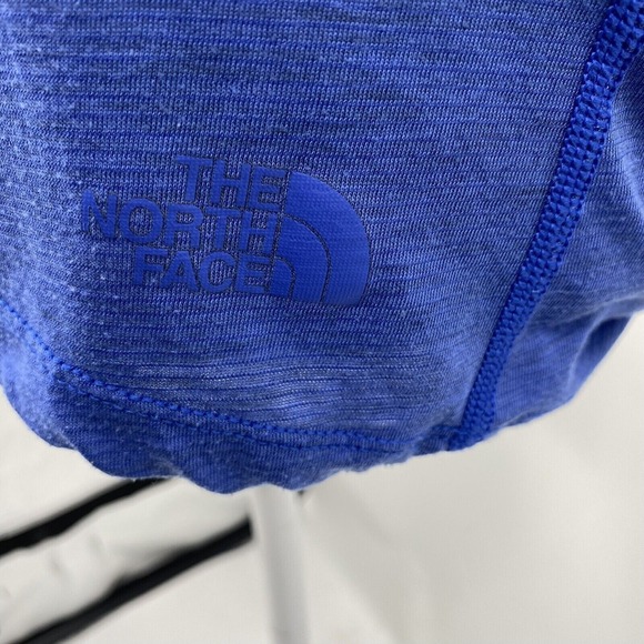 The North Face FlashDry Womens Blue V-Neck Short Sleeve Active Top Size S S/P - Picture 5 of 8